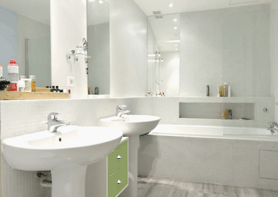 Salle de bain dans appartement à vendre à Nancy